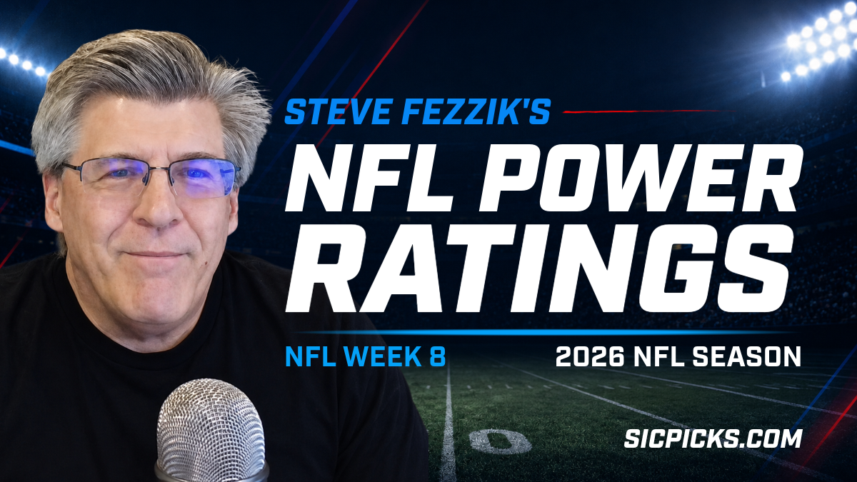 Steve Fezzik’s NFL Power Ratings: Week 8 2026