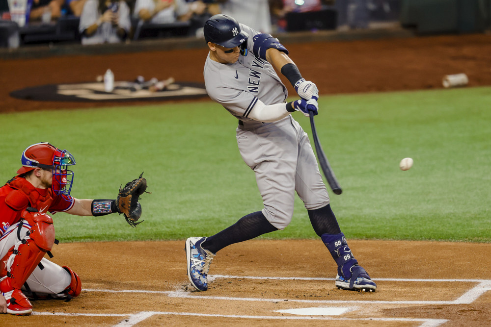Aaron Judge Placed on IL with Flexor Strain