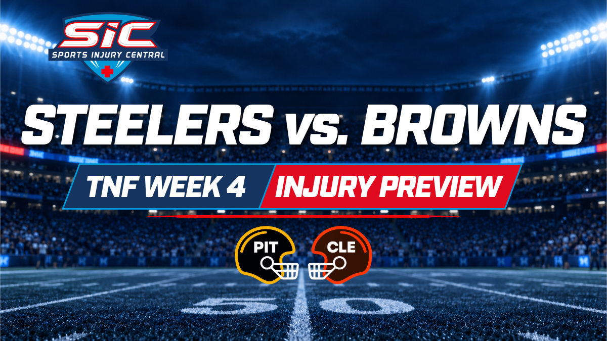Steelers vs. Browns Injury Report: Key Injuries and Player Statuses for Week 4