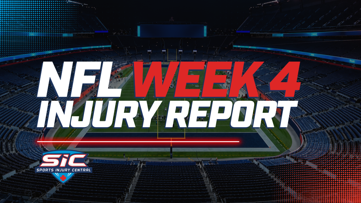 2026 NFL Week 4 Injury Report: Latest Injuries, Practice Updates and Player Statuses