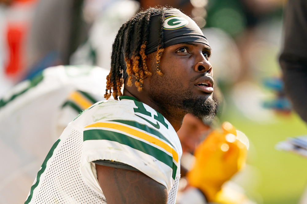 Packers WR Jayden Reed Suffers Shoulder Injury On TNF