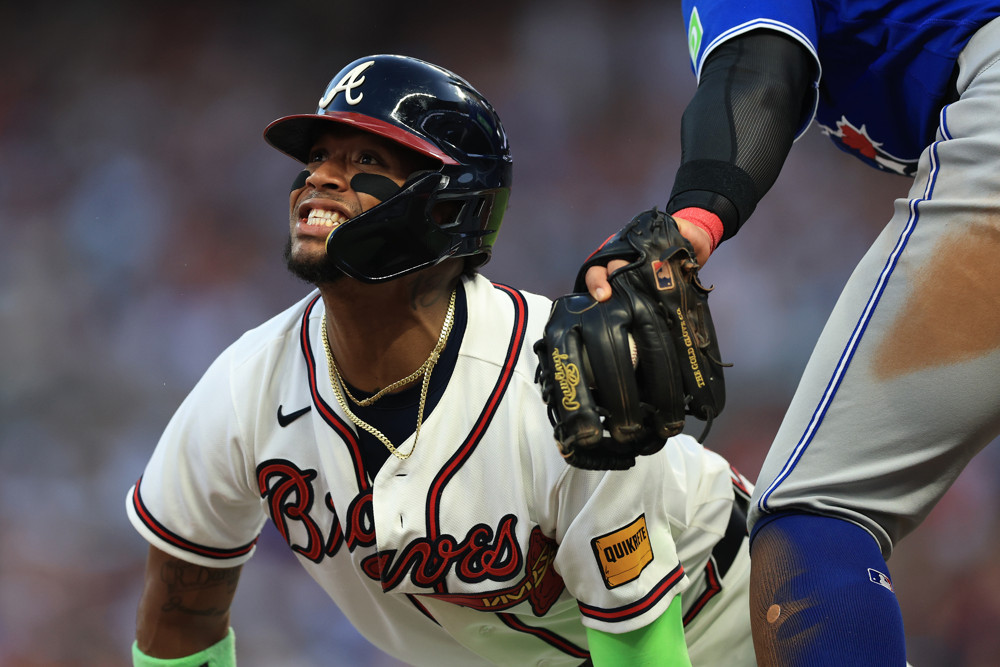 Ronald Acuña Jr. Returns to Injured List With Left Hamstring Strain