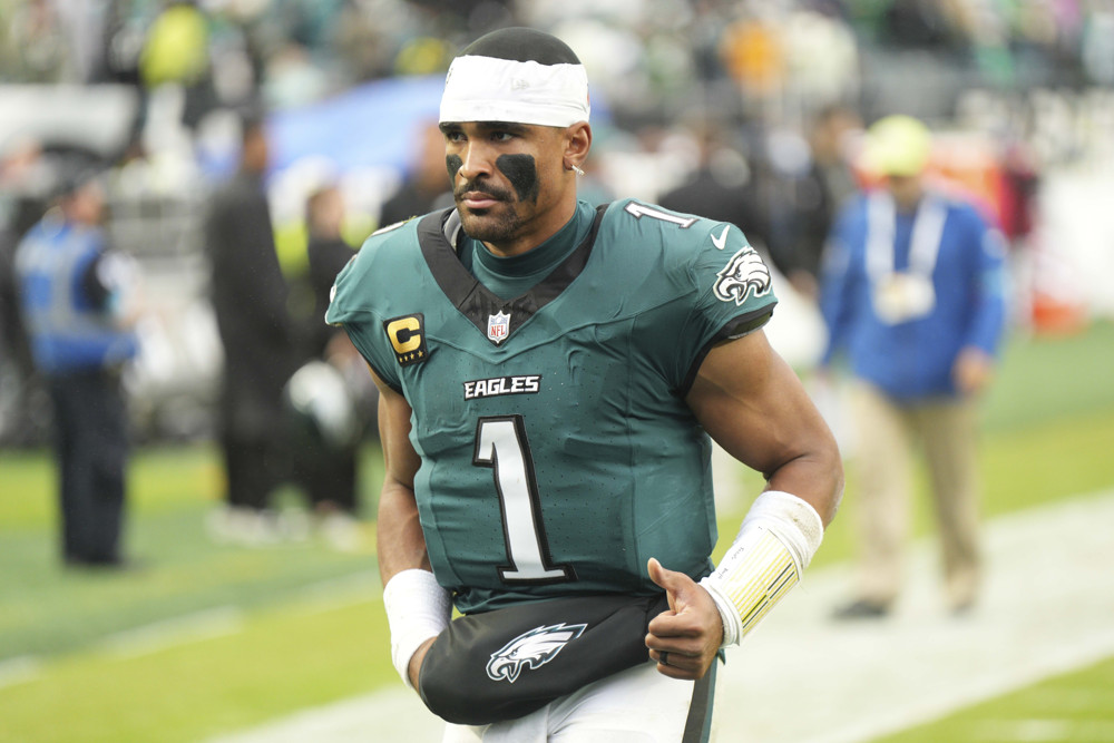 Jalen Hurts Ruled Out for Week 6 vs. Panthers Due to Superficial Blood Clot